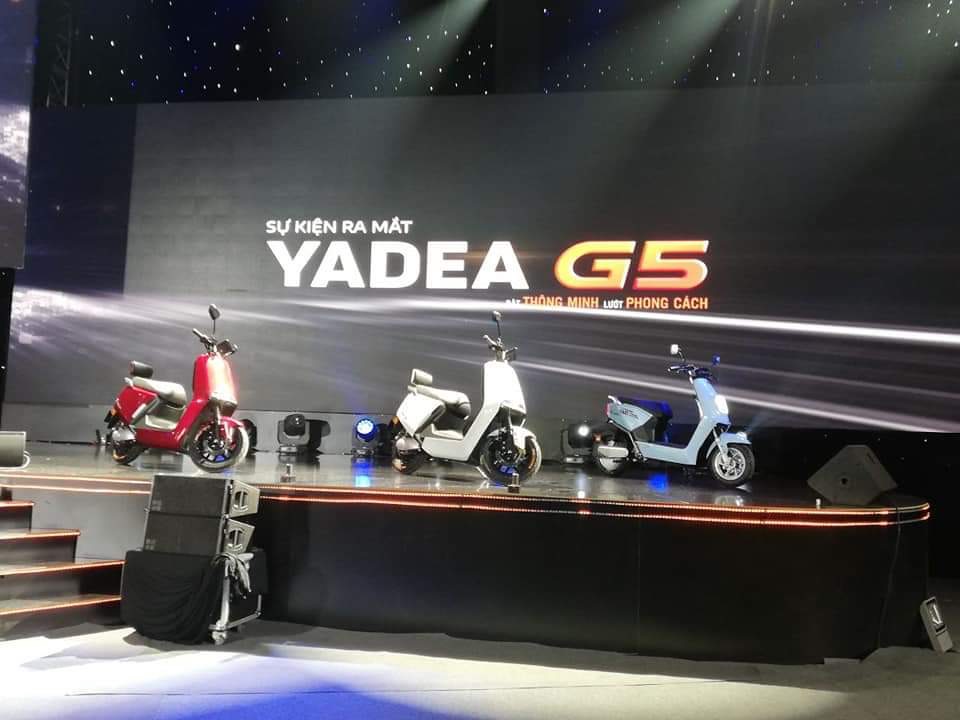 Thương hiệu xe điện Yadea đã chính thức bước vào thị trường nước ta với 3 mẫu xe mới nhất của hãng